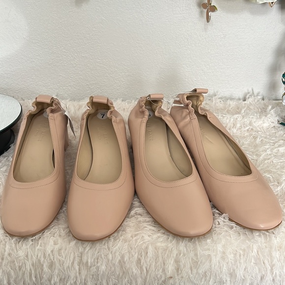 Everlane Italian Leather The Day Heel Pale Pink - Picture 2 of 16